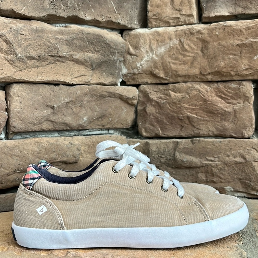 Sperry Tuck Sneaker / Khaki / SZ 5‎